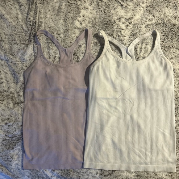 Lululemon Ebb to Flow Tank size 8 in Pale Pink - Picture 5 of 5